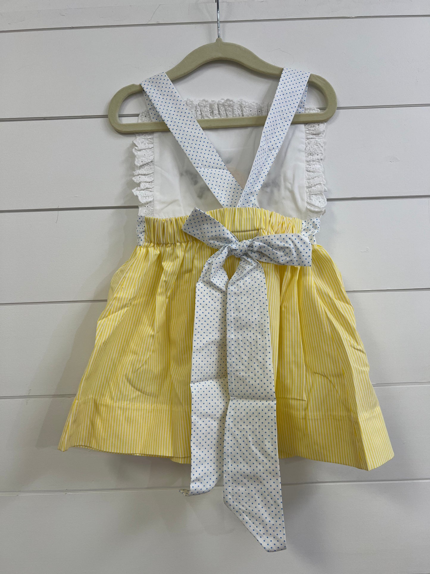 Embroidered Dress | Bee Happy