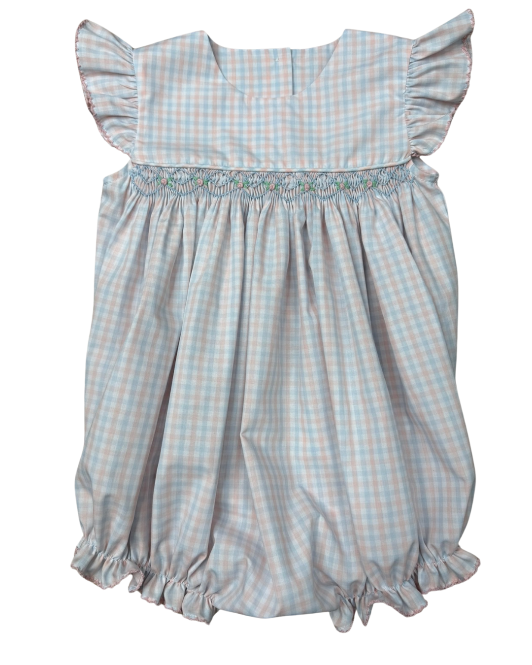 Smocked Bubble | Classic Spring Plaid