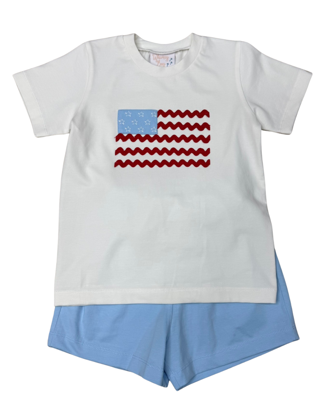 Ric Rac & Stars Short Set