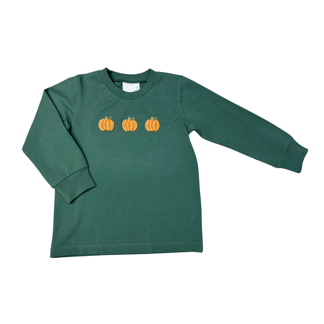Smocked Shirt | Pumpkin Pleats (12M)