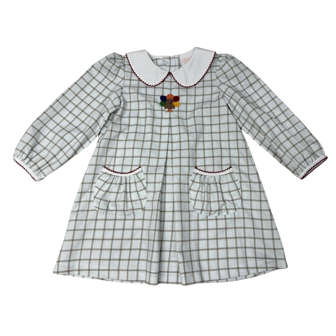 Collar Dress | Turkey Time Pleats (2t)