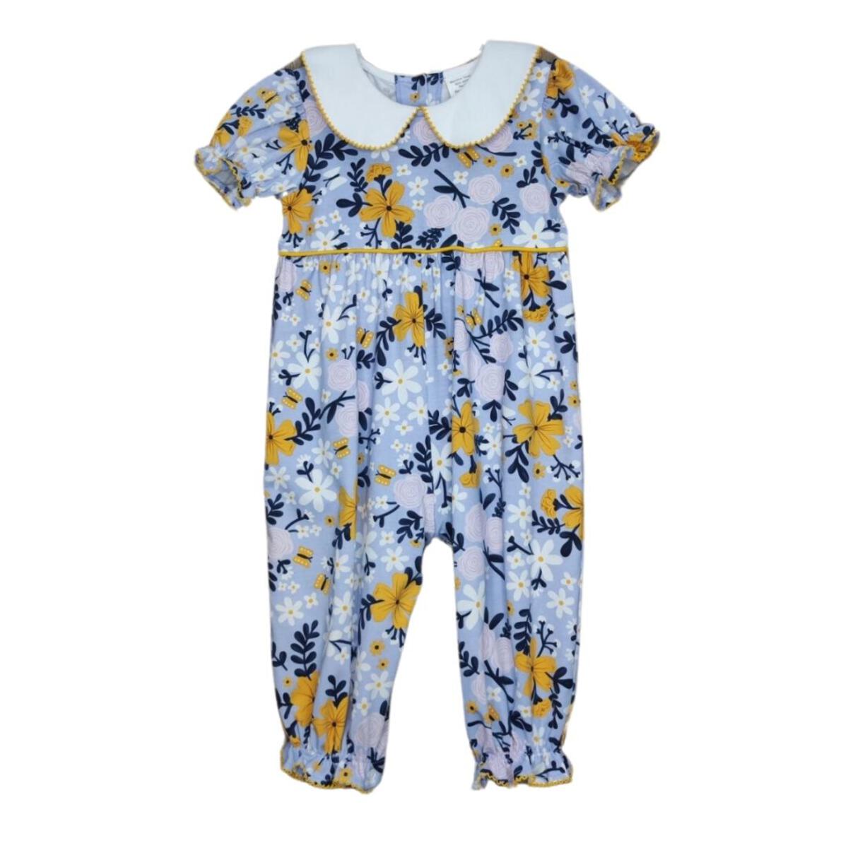 Collared Romper | Marigold Maggie