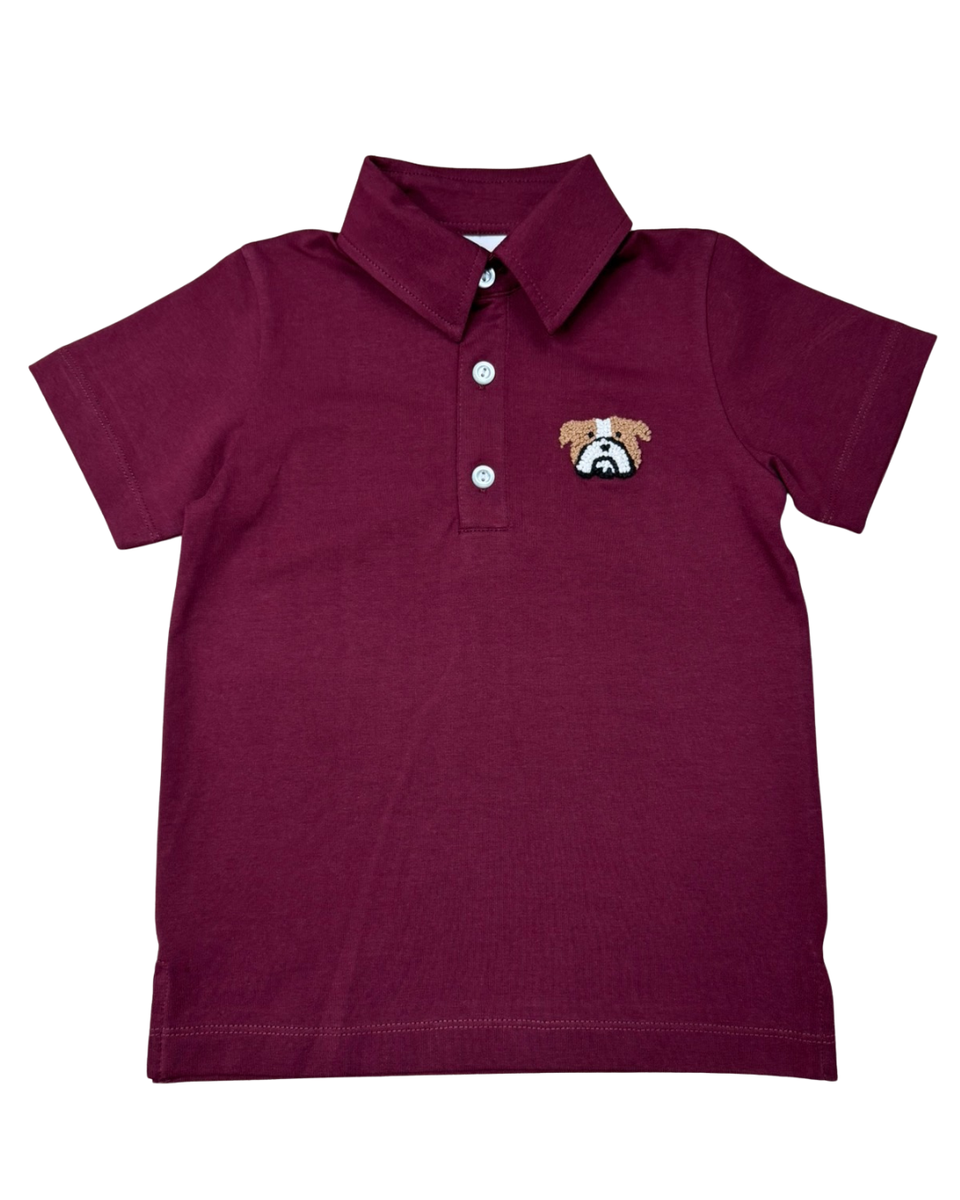 Polo | Maroon Bulldog