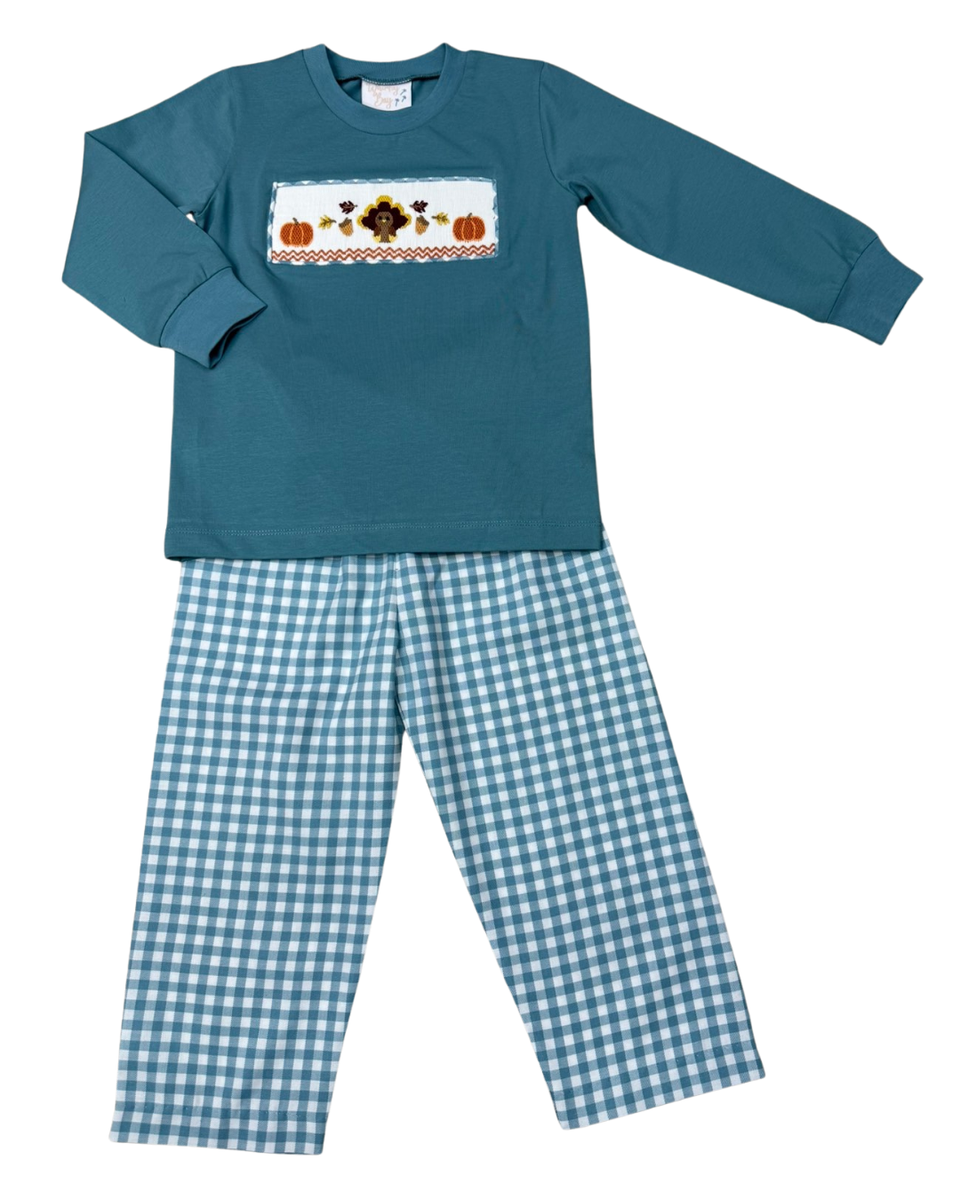 Thankful Turkey Pant Set