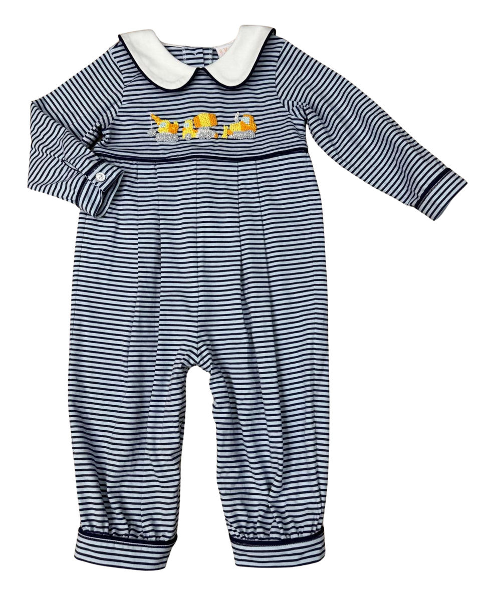 Work Truck Collared Romper