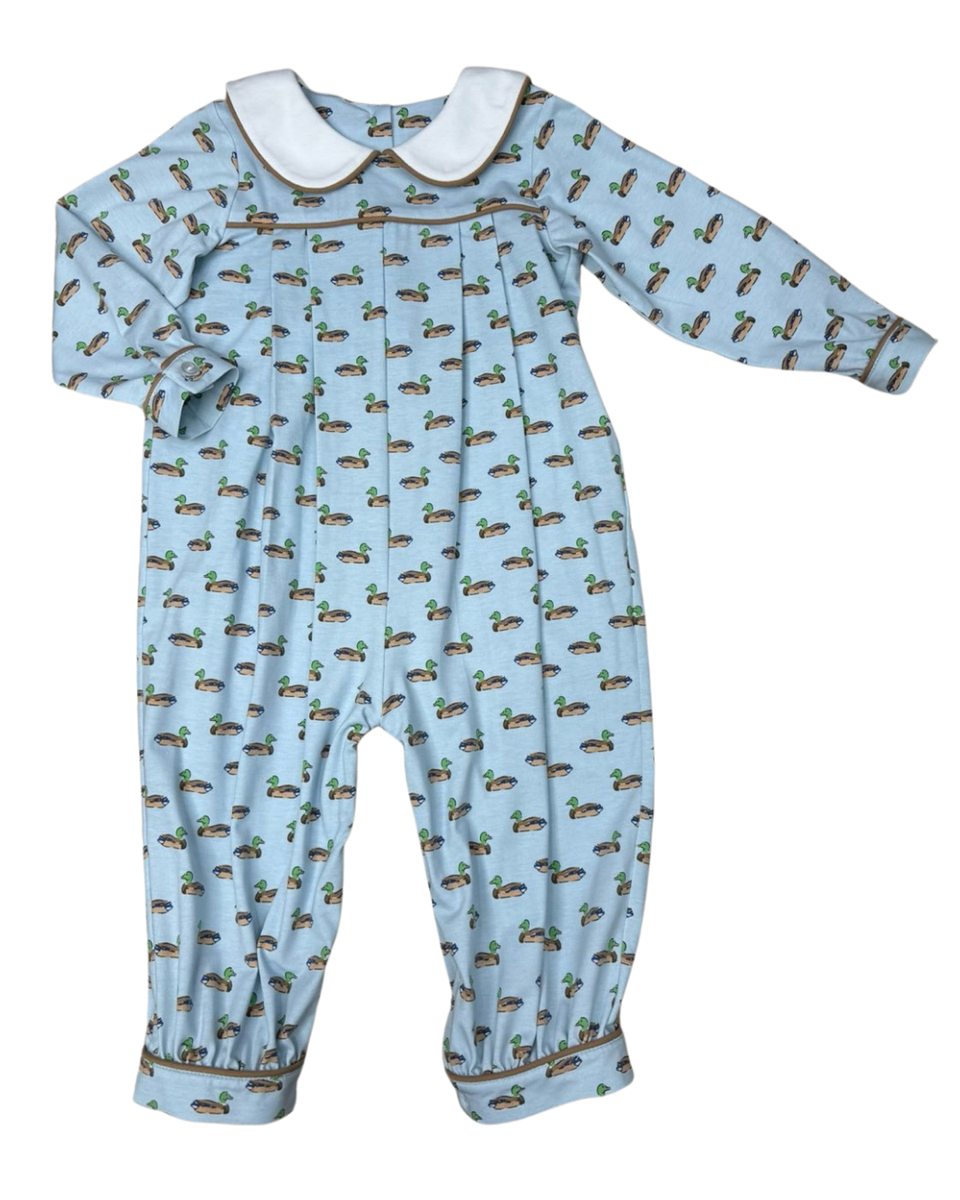 Duck Days Collared Romper