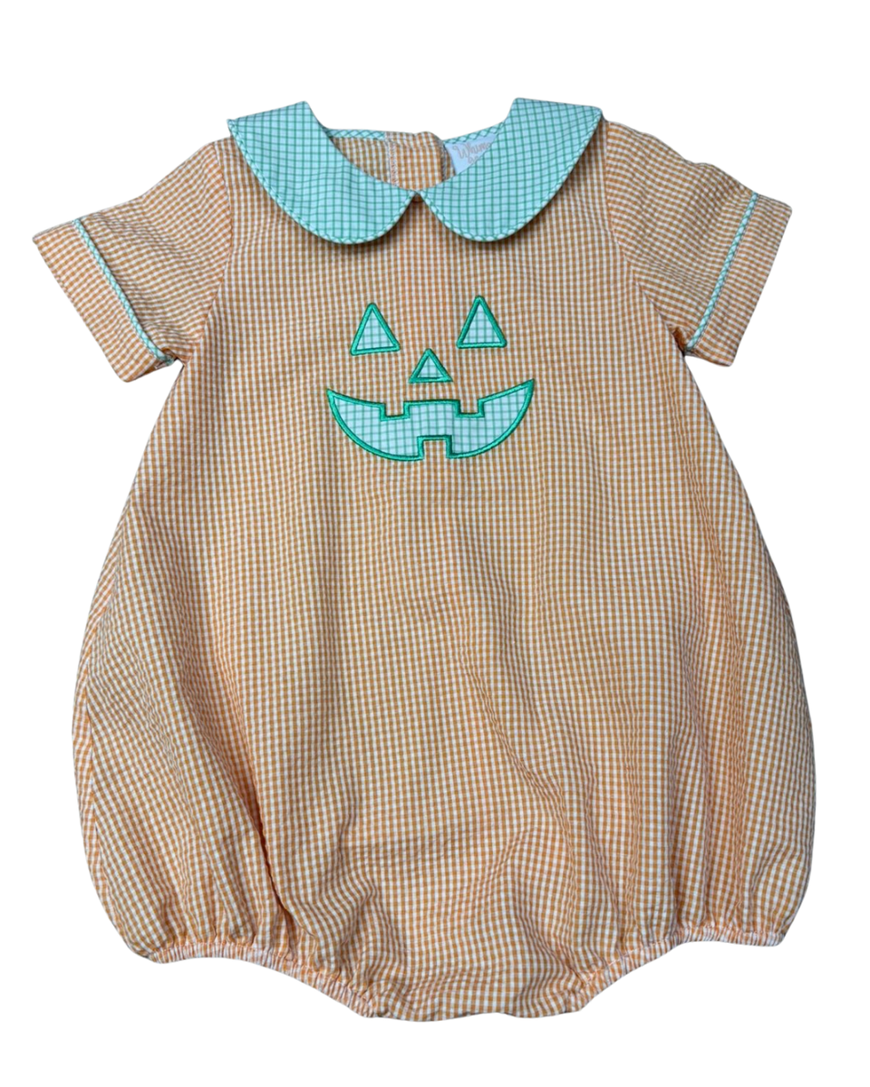 Sweet Jack-O-Lantern Collared Bubble
