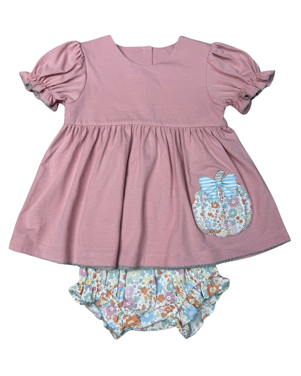 Piper Pumpkin Bloomer Set