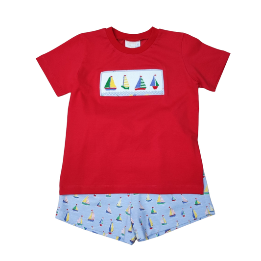 Sailboat Short Set
