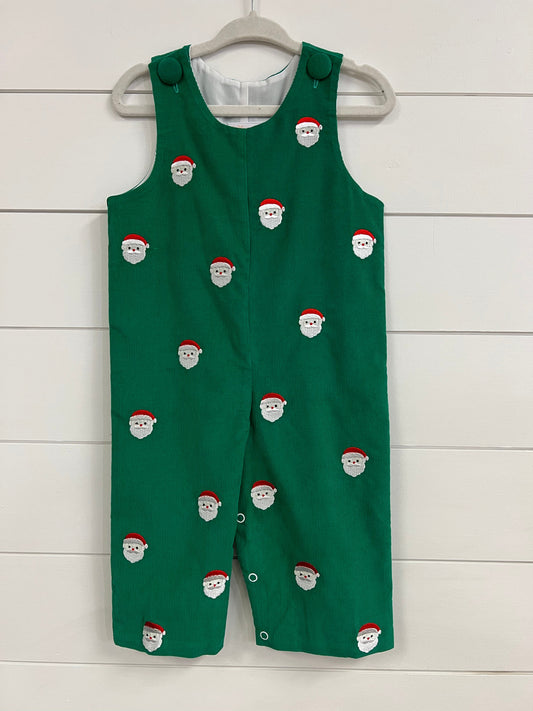 Embroidered Santa Romper