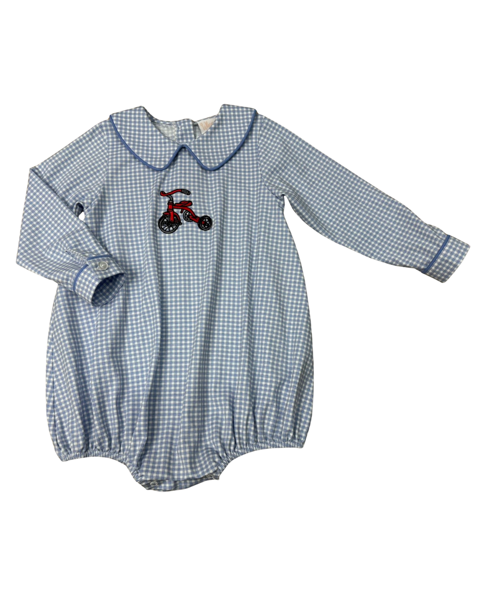 Little Red Tricycle Collared Bubble