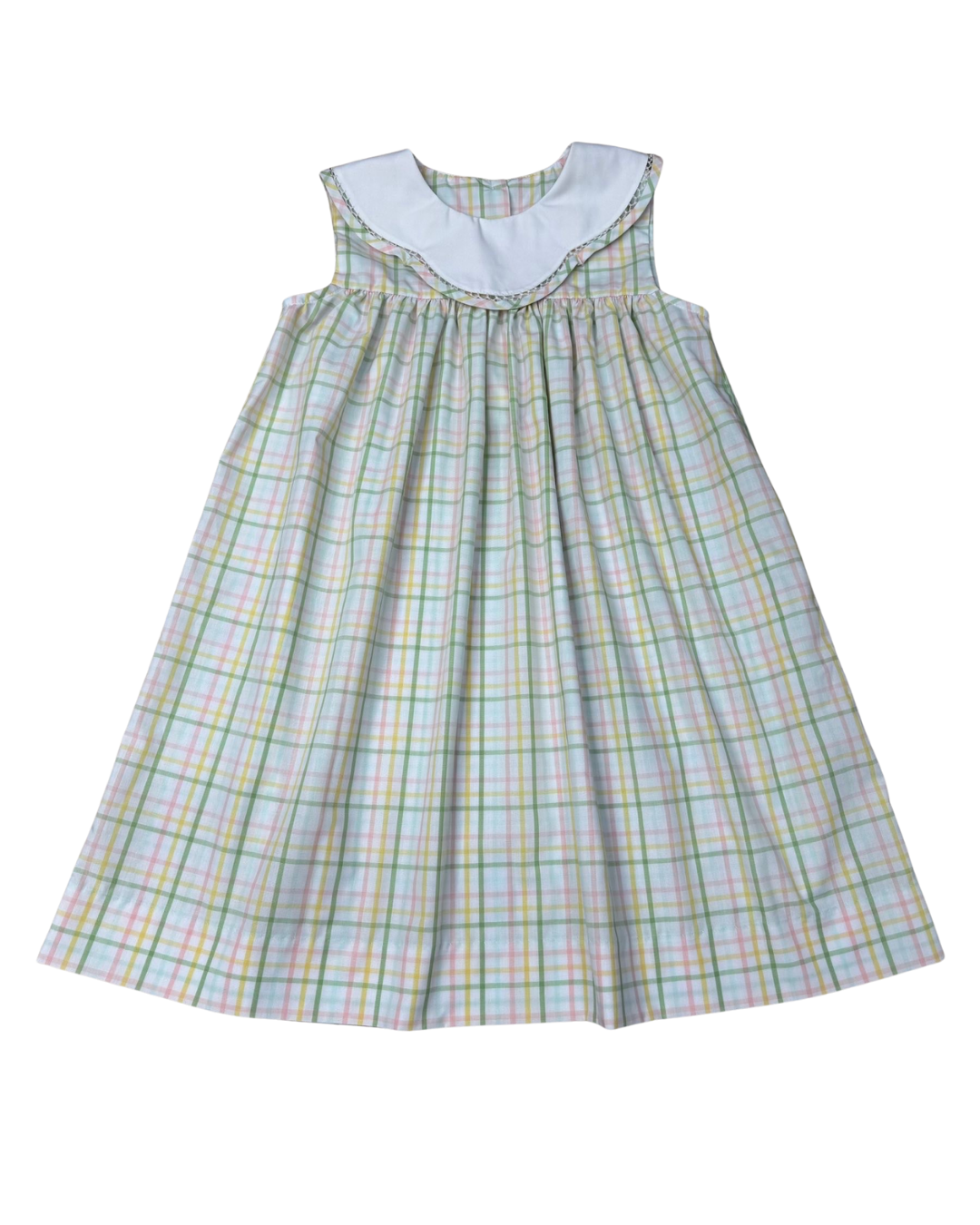 Scallop Collar Dress | Pastel Prep