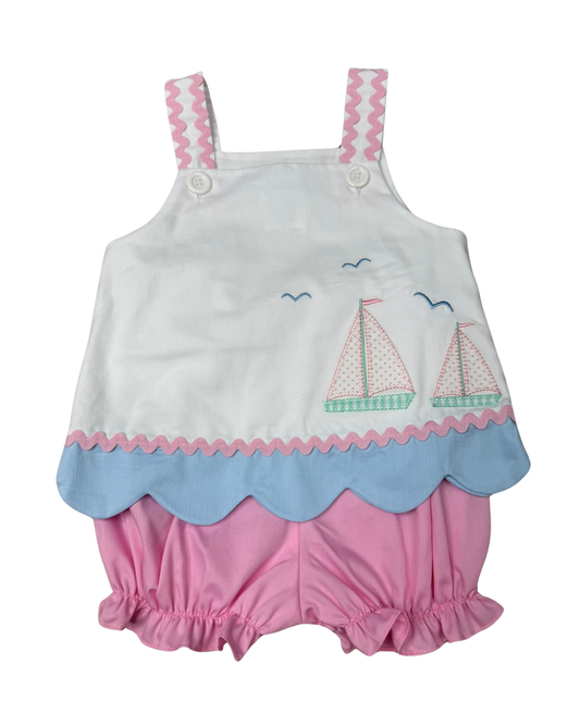 Appliqué Bloomer Set | St John Sailboats