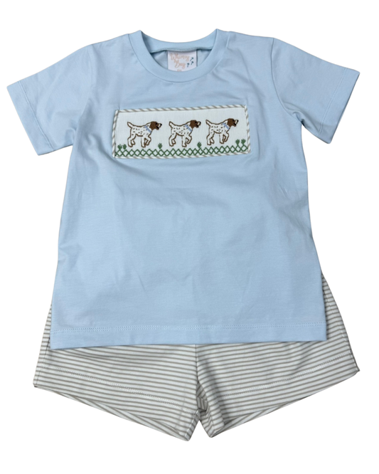 Smocked Short Set | Pointer
