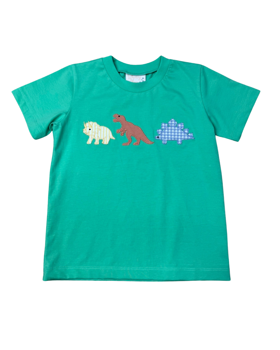 French Knot Shirt | Dino-Mite Dude