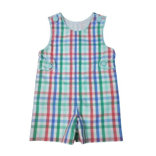 Button Jon Jon | Garden Gala Plaid