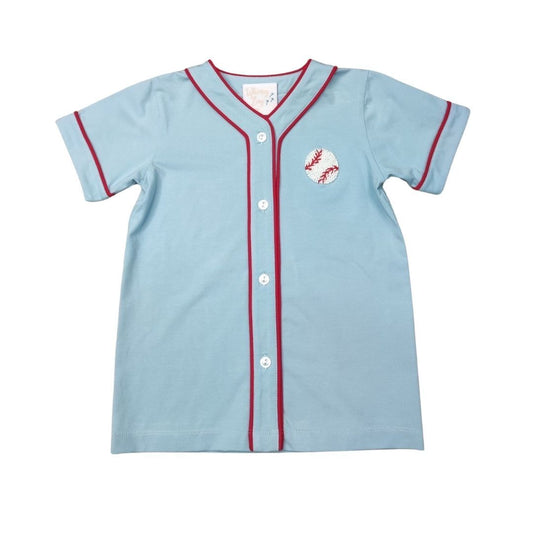 SS Button Up | Play Ball