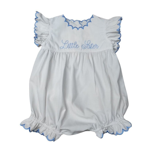 Ruffle Sleeve Bubble | Little Sister