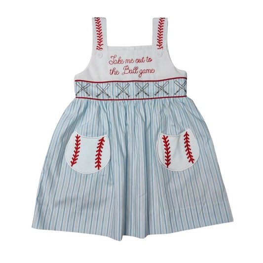 Embroidered Front Dress | Ball Game