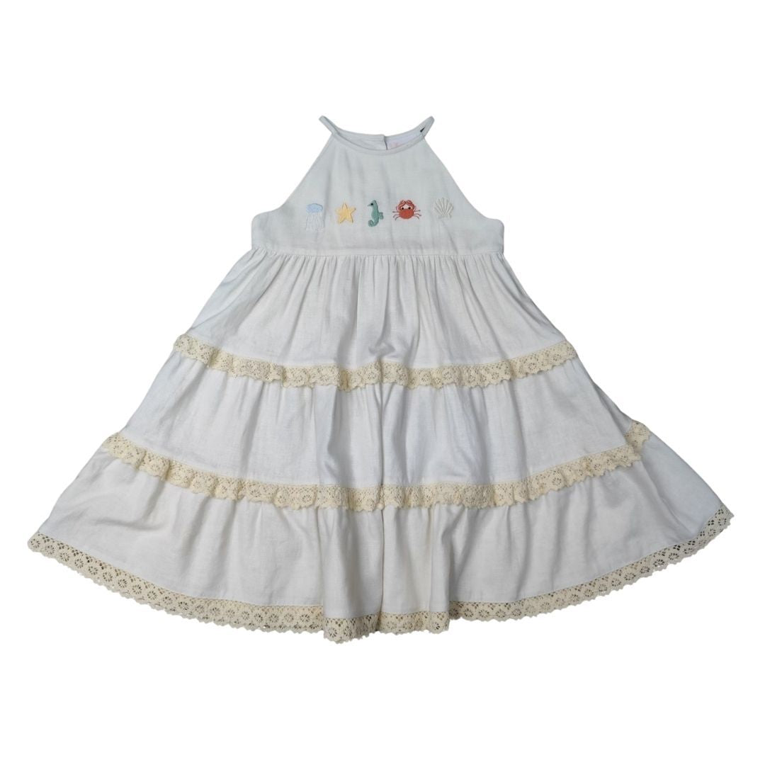 Embroidered Dress | Seaside Friends