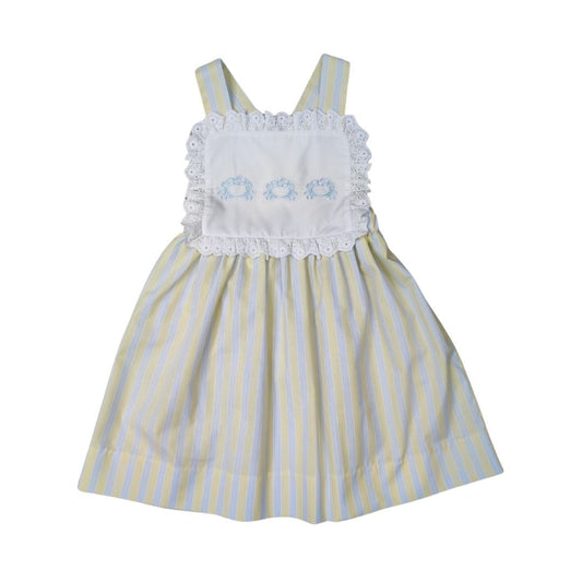 Lace Trim Dress | Crab Trio