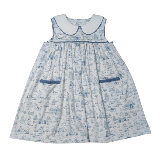Pocket Dress | Playful Toile
