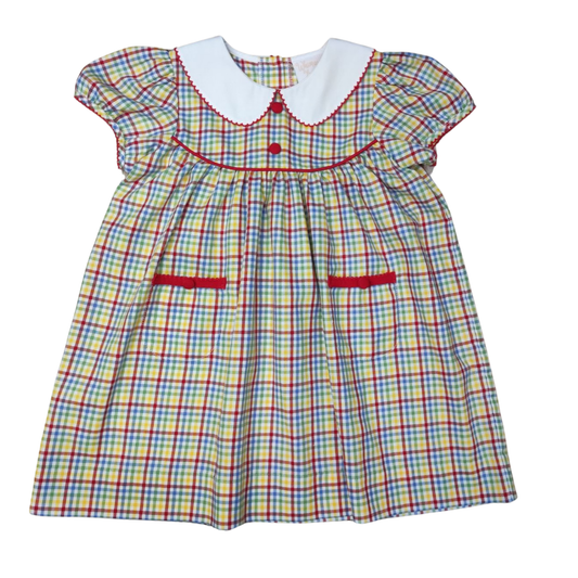 Collar Dress | School Days Plaid