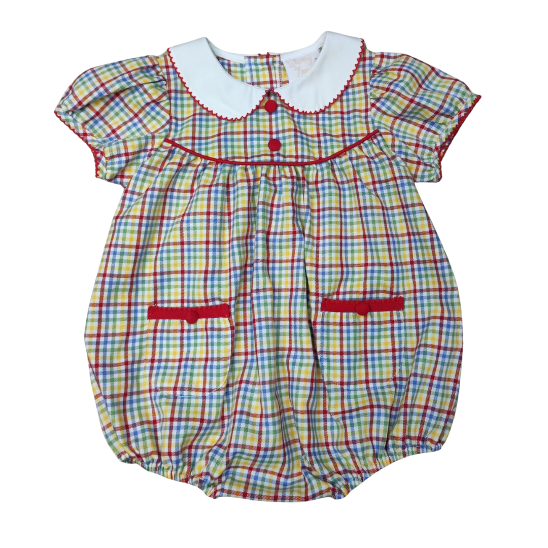 Collar Bubble | School Days Plaid