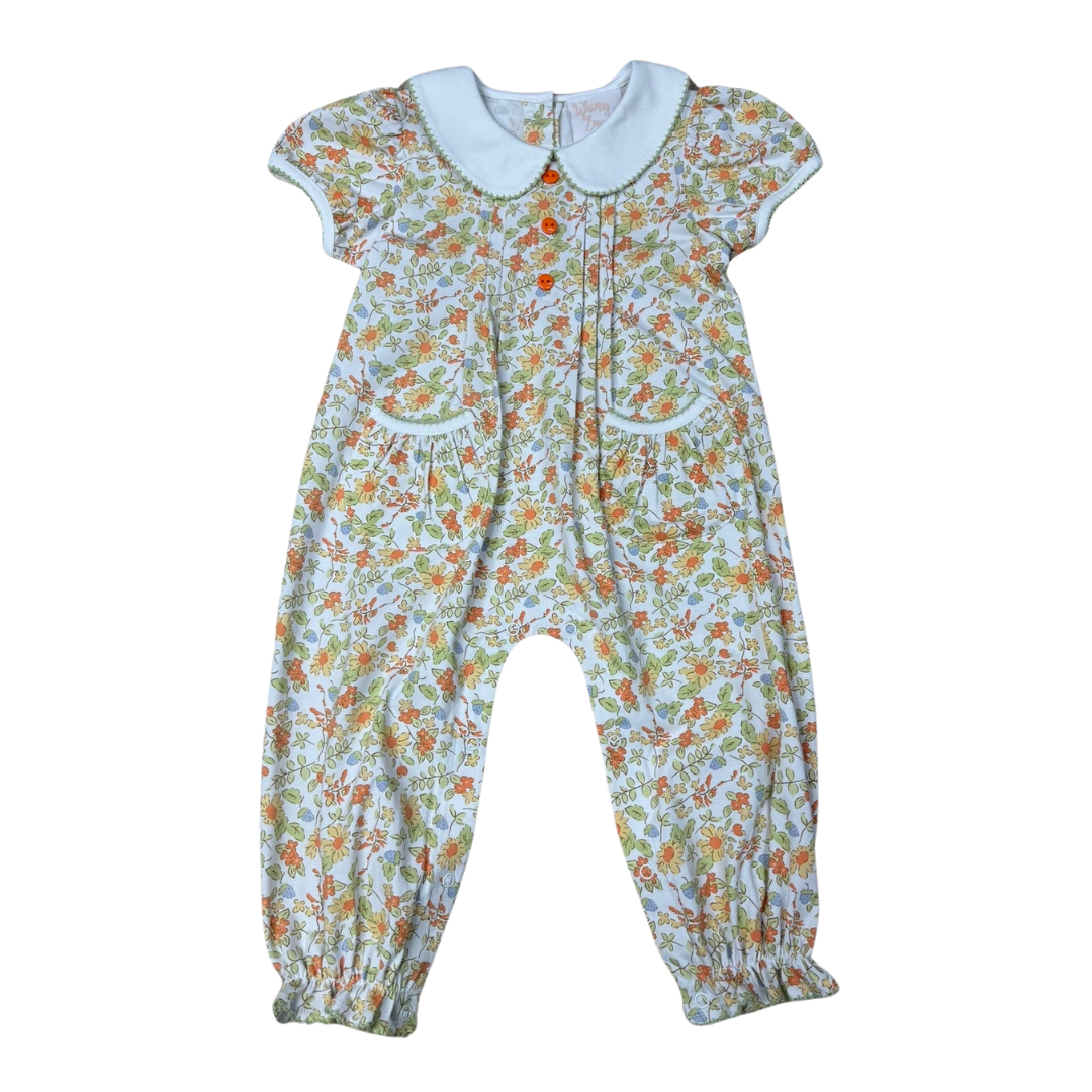 Lillian Pleat Romper | Fields of Fall