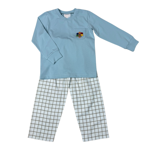French Knot Pant Set | Turkey Time