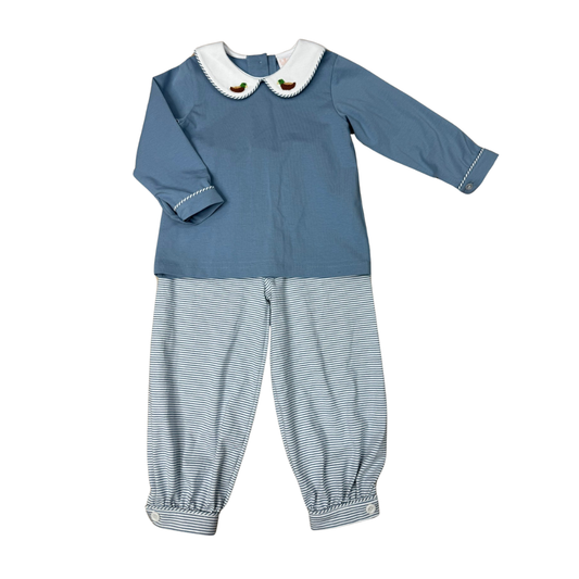 French Knot Pant Set | Bitty Mallard
