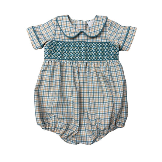 Smocked Bubble | Jackson Plaid