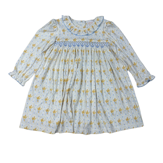 Ruffle Smock Dress | Harvest Bow Bundles