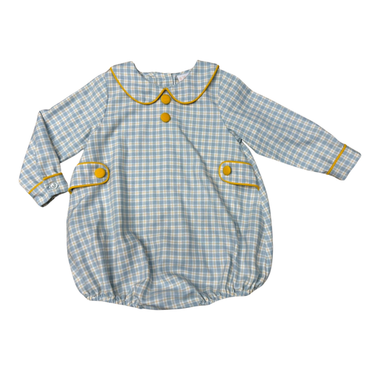 Button Bubble | Harvest Plaid