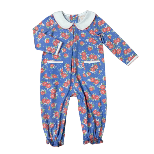 Penny Pleat Romper | Rosie Posie