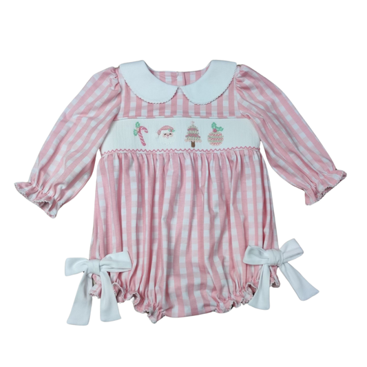 Collared Bubble | Pink Christmas