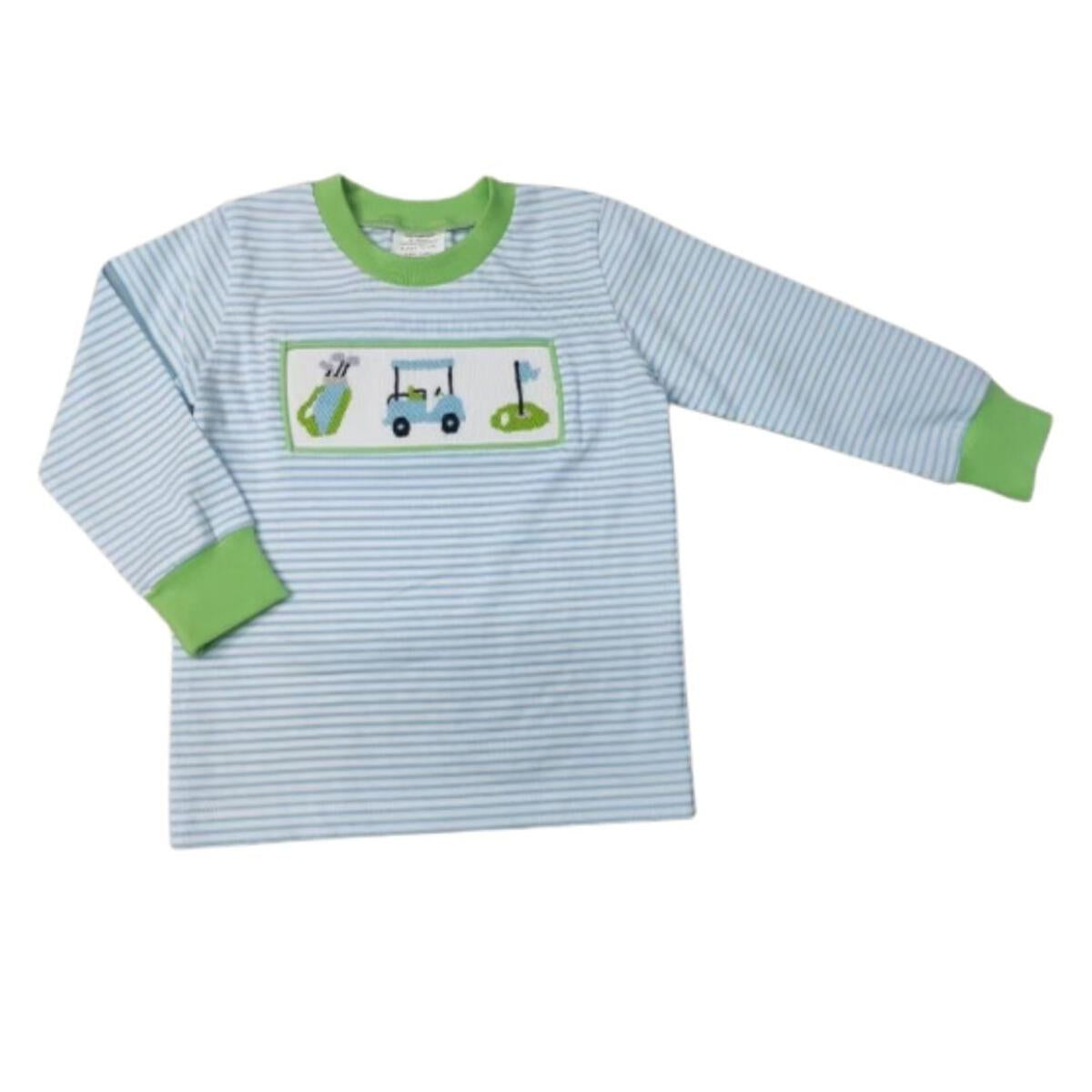 Smocked Shirt | Golf Days