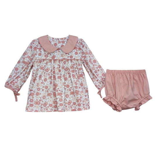 Collared Bloomer Set | Mauve Mitzy