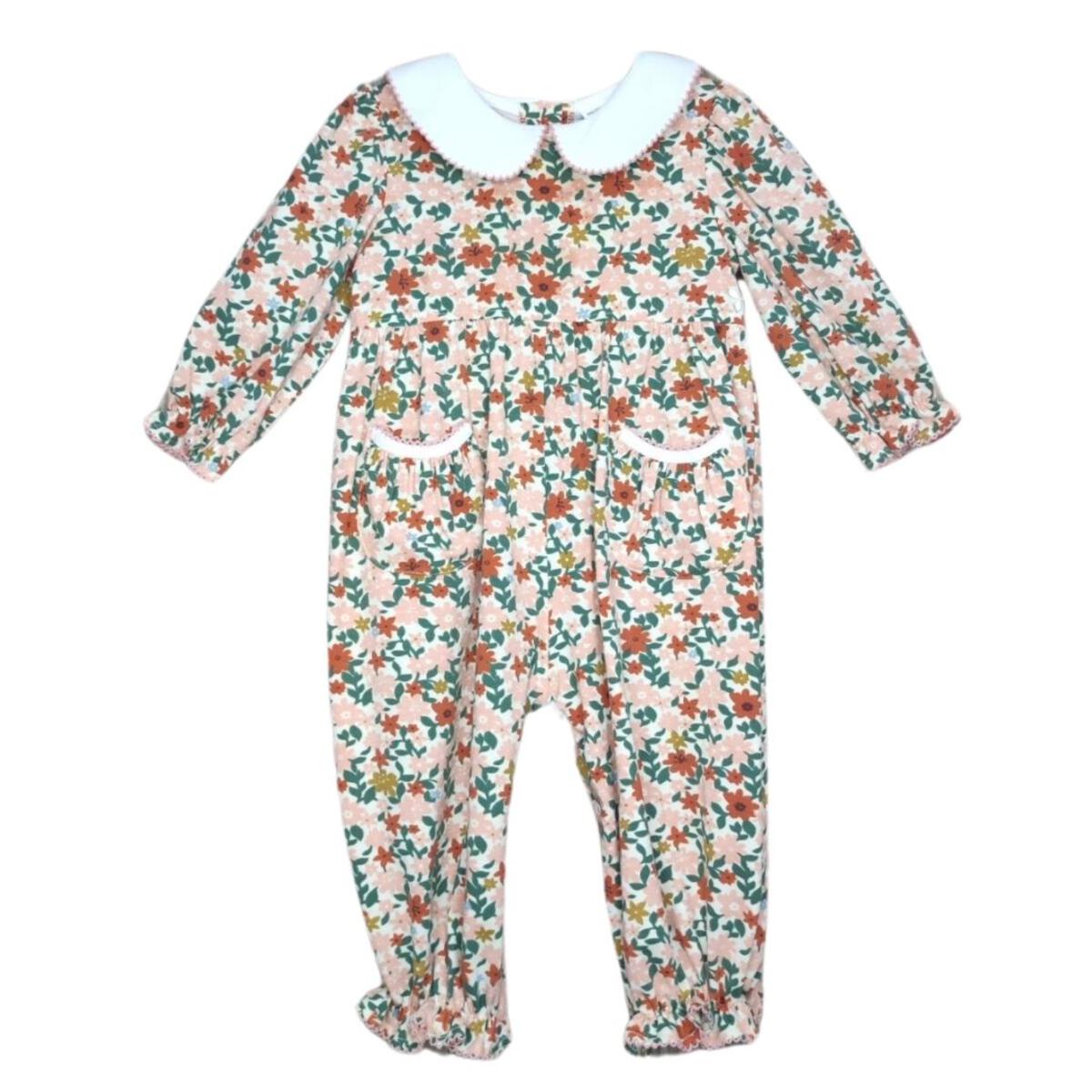 Millie Romper | Autumn Rust