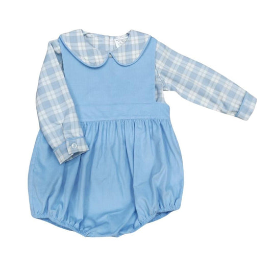 Collared Bubble | Corduroy Blue