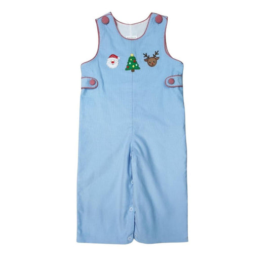 Blue Romper | Christmas Trio