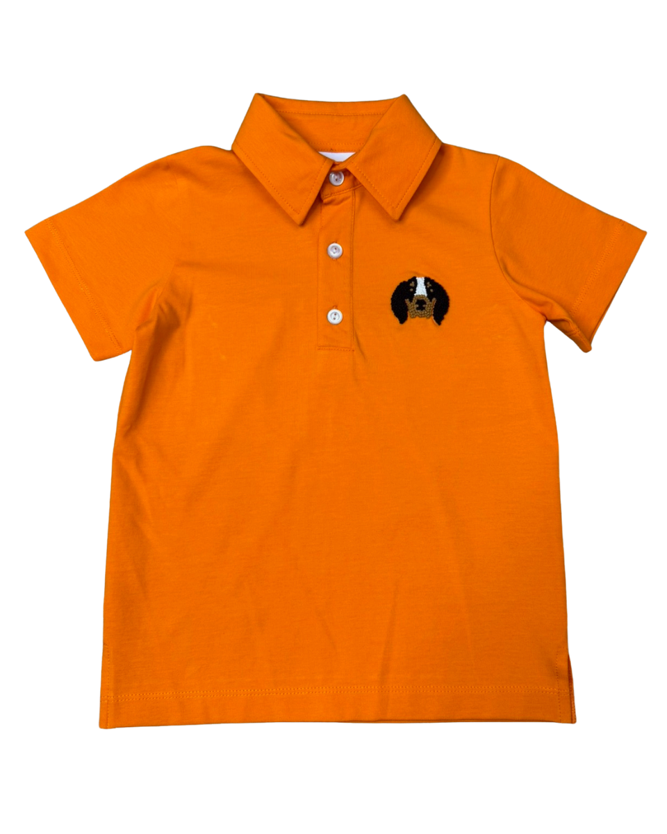 Polo | Orange & White Dog