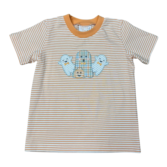 Ghost Gang Applique Shirt